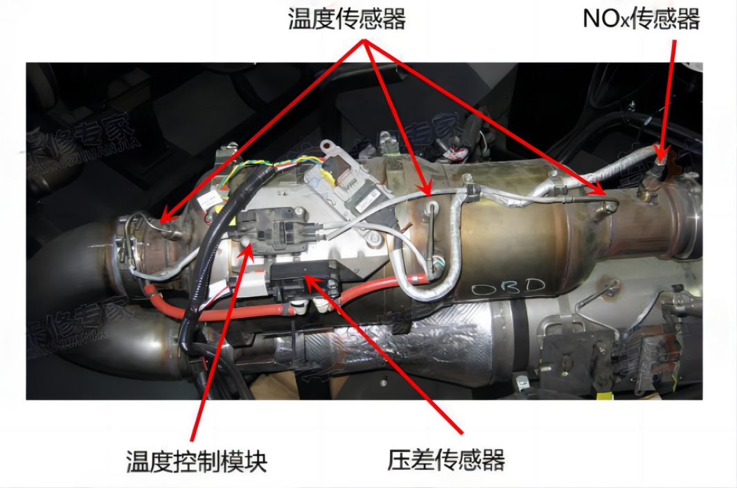 马六压力传感器位置图图片