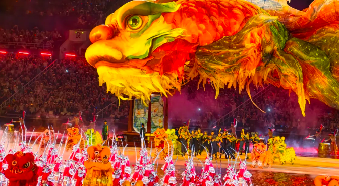 全运会开幕式的这7个瞬间，太惊艳！